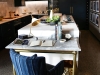 Richardson designed a custom kitchen, her "Night's Sky kitchen", at the Monogram Design Centre to inspire customers on how they can create their dream kitchen with Monogram