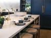 Richardson designed a custom kitchen, her "Night's Sky kitchen", at the Monogram Design Centre to inspire customers on how they can create their dream kitchen with Monogram