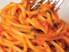 Spaghetti with Fresh Tomato Sauce and Basil