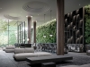 The team looked to Japan for innovative ideas. As a result, they brought inspiring architecture and interior design to the Toronto market