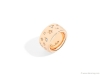 Diamond studded star and teardrop ring, in rose gold, from Pomellato | Photos courtesy of Pomellato