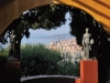 Les Colombières is one of the rare houses with big private grounds masterfully laid out by Ferdinand Bac on a hillside with stunning sea views.