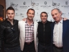 British racing driver Greg Mansell, son of Nigel Mansell; Nicholas Frankl, Nigel Mansell, former Formula 1 champion; Andrew Frankl, F1 journalist and commentator.