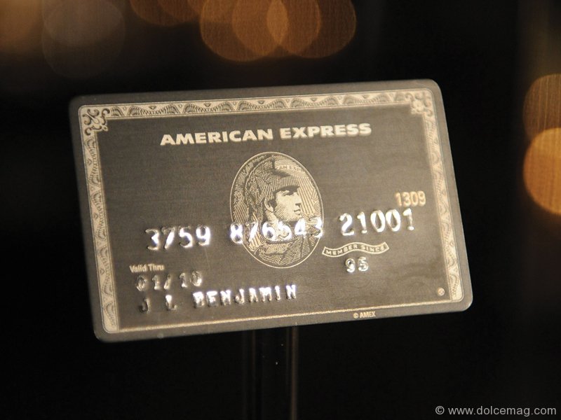 Черная карта american express