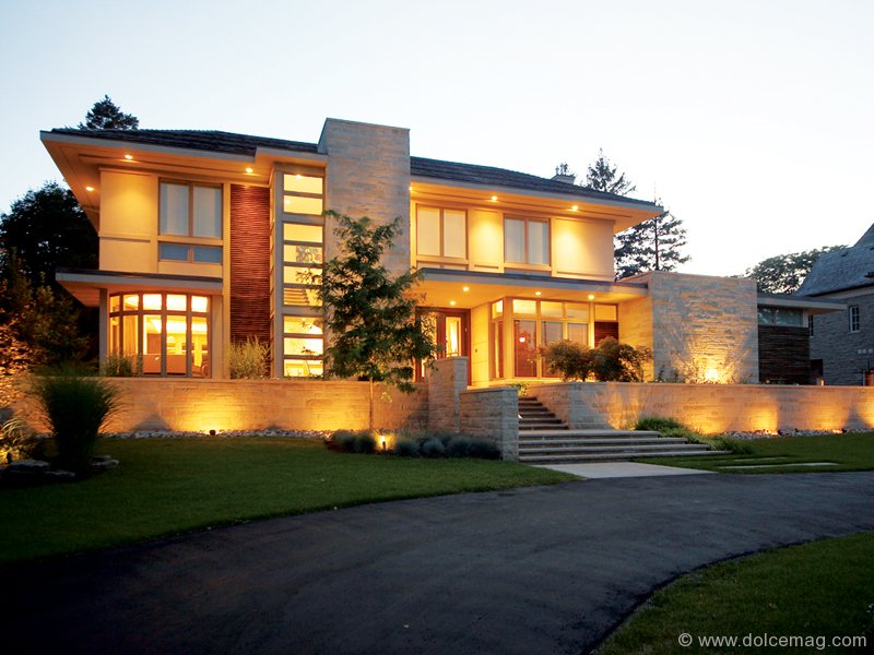 Thornhill, Canada: Modern architecture meets the warmth of traditional design in this 8,016 sq. ft. home. Price Upon Request.