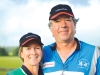 Taking part in the lovely afternoon are Paul Boucher and Amy Rice.