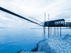 Ancient fishing frameworks or trabocchi stand the test of time along the Adriatic coast.