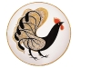 Part of the debut collection of authentic re-editions from prolific sculptor Waylande Gregory, this handmade ceramic collectible gleams with an elegant 22-karat gold glaze.