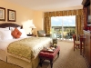Each suite is draped in elegant dressings, Egyptian cotton sheets, 32-inch flat-screen televisions, Bulgari bath products and 24-hour  in-room dining.
