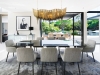 All of the interiors are decorated with the modern aesthetic in mind, enabling living space and comfort