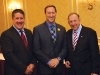 incoming stfx president dr kent macdonald min peter mackay stfx president dr sean riley