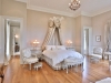 Each of the seven bedrooms are filled with bespoke furnishings and antique accents