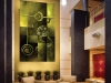 Te Taonga the Gift adds artistry to the hotel lobby of  Novotel Rotorua, New Zealand.