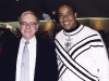 Business icon and fellow philanthropist Warren Buffett with Michael Lee-Chin.