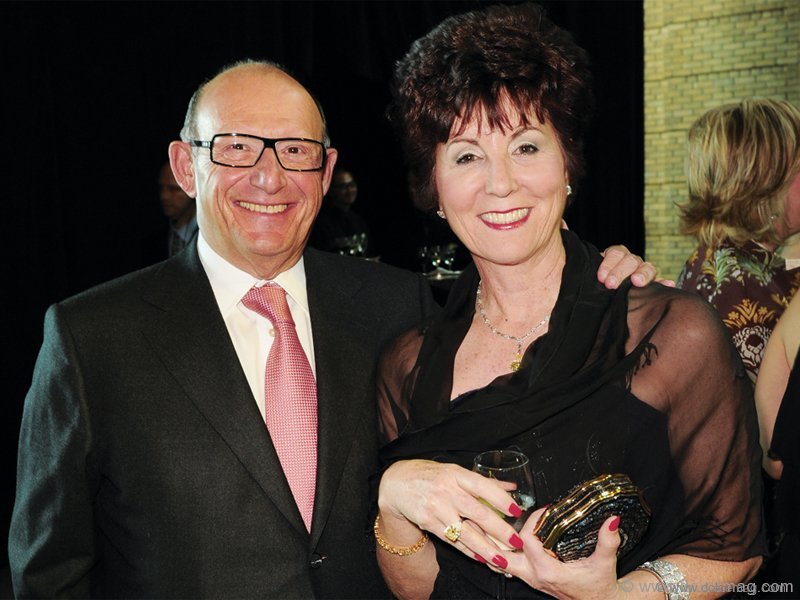 Entertainment sponsor Ed Sonshine (president and CEO of RioCan), with his wife, Fran
