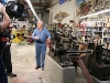 The doors of Jay Leno’s custom-built Big Dog Garage lifted for an exclusive private viewing for two.