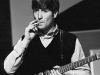 John Lennon takes a break during rehearsal with the Beatles, Twickenham Studios,  London, 1963