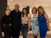 Co-host Ada Mlostek poses with audience members KC Daya, Nafisa Daya, Angelica Galuszka and Anna Chelman