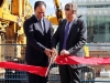 Sam Mizrahi with Mayor John Tory - ribbon cutting ceremony