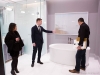 THE ONE representative unveiling the en-suite vignette