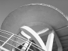 Pier Luigi Nervi, Municipal Stadium, Florence Detail of the spiral staircase, 1932 Photo credit: Photo by Mario Carrieri, courtesy Pier Luigi Nervi Project, Brussels
