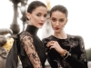 Nothing says sophistication this season like demure dresses embellished with dainty lace detailing Dresses & jewellery: ELIE SAAB