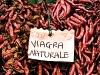 “Viagra Naturale” sign for red hot chili peppers in Amalfi Village.