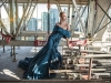 ELEVATING ART AND DESIGN. Tricon’s newest building, The Taylor, is located at the heart of the fashion and entertainment districts and will open in early 2022. Partnering with CAFA (Canadian Arts and Fashion Awards) and emerging Canadian designer Jordan Stewart and her label RVNG, Tricon showcases the detail and beauty of fashion juxtaposed with the detail and rawness of the construction | Photo by George Pimentel