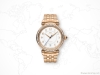 1. The Da Vinci Automatic 36 has an 18K red gold case and a bracelet with 54 pure white diamonds | www.iwc.com