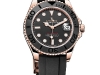 Eighteen-karat Everose gold and the newly debuted Rolex Oysterflex strap make this new edition of the Yacht-Master an absolute must-have for collectors | Ebillion Watches, www.ebillionwatches.com