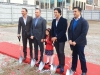Connie at the age of 6 standing proudly next to her dad Marco Guglietti and surrounded by her uncles, Riccardo Guglietti, Silvio Guglietti and Jonny Guglietti, taken on April 26th, 2014 at the ground breaking ceremonies of The Randall Residences in Oakville | Photo by Dino Rossi