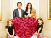 Guglietti family_we love you cGuglietti family, Marco and Michela Guglietti with their twin daughters Sofie and Simona. Chloe [Connie’s dog] with Michela | Photo by Mike Fordonnie
