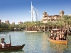 Emirates employees pose during  a photo shoot along Dubai’s  artificial Palm Jumeirah island.  The fast-growing country – home to 25 per cent of the world’s cranes and tallest man-made structure, the Burj Dubai tower – is among the airline’s many exotic destinations.