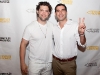 Adam Braun with Adam Tichauer, co-organizer of White Party and member of PoP’s NYC Leadership Council. Photo by Marisa Erin Photography.