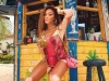 The supermodel shot the campaign for her collaboration with PrettyLittleThing in the Bahamas, which was released in late June 2021 |  Photo Courtesy Of Prettylittlething