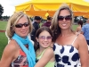 Shelly Suter with her daughter Justine and Connie Wells.