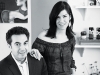 Bochìc founders David Aaron Joseph and Miriam Salat.