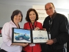 Principal, president and CEO of DFC Auto Group, Helen Ching-Kircher, poses with one of the event’s participants (left) and DFC Auto Group’s senior vice-president of operations, Constantine Siomos.