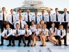 The Axioma super yacht experience, available for charter through YPI, comes complete with the services of a dedicated captain and crew