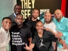 A happy moment and reunion — at the after-party of Oprah’s special for “When They See Us.” | Photo Courtesy Of Yusef Salaam