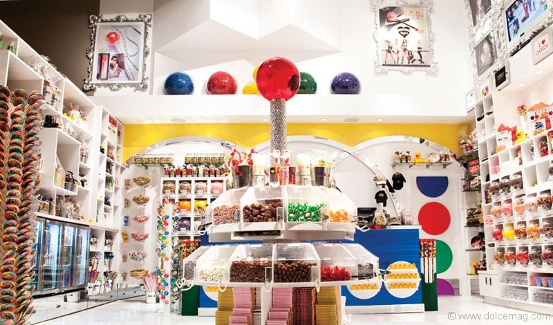 inside a candy factory