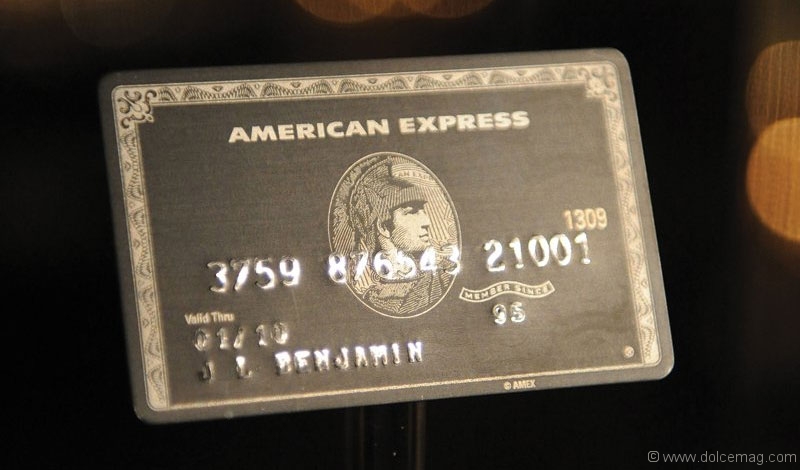 American Express Black Card By Invitation Only Dolce Luxury