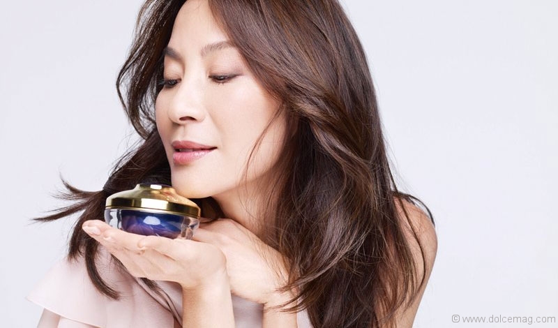 At the launch of skincare brand Guerlain's Orchidée Impériale in Kuala  Lumpur, Malaysian superstar Michelle Yeoh donned a tweed dress from Louis  Vuitton…