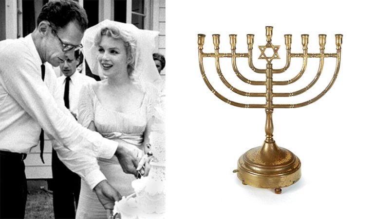 Marilyn Monroes Menorah Sells For More Than 112000 Dolce Luxury Magazine 9926