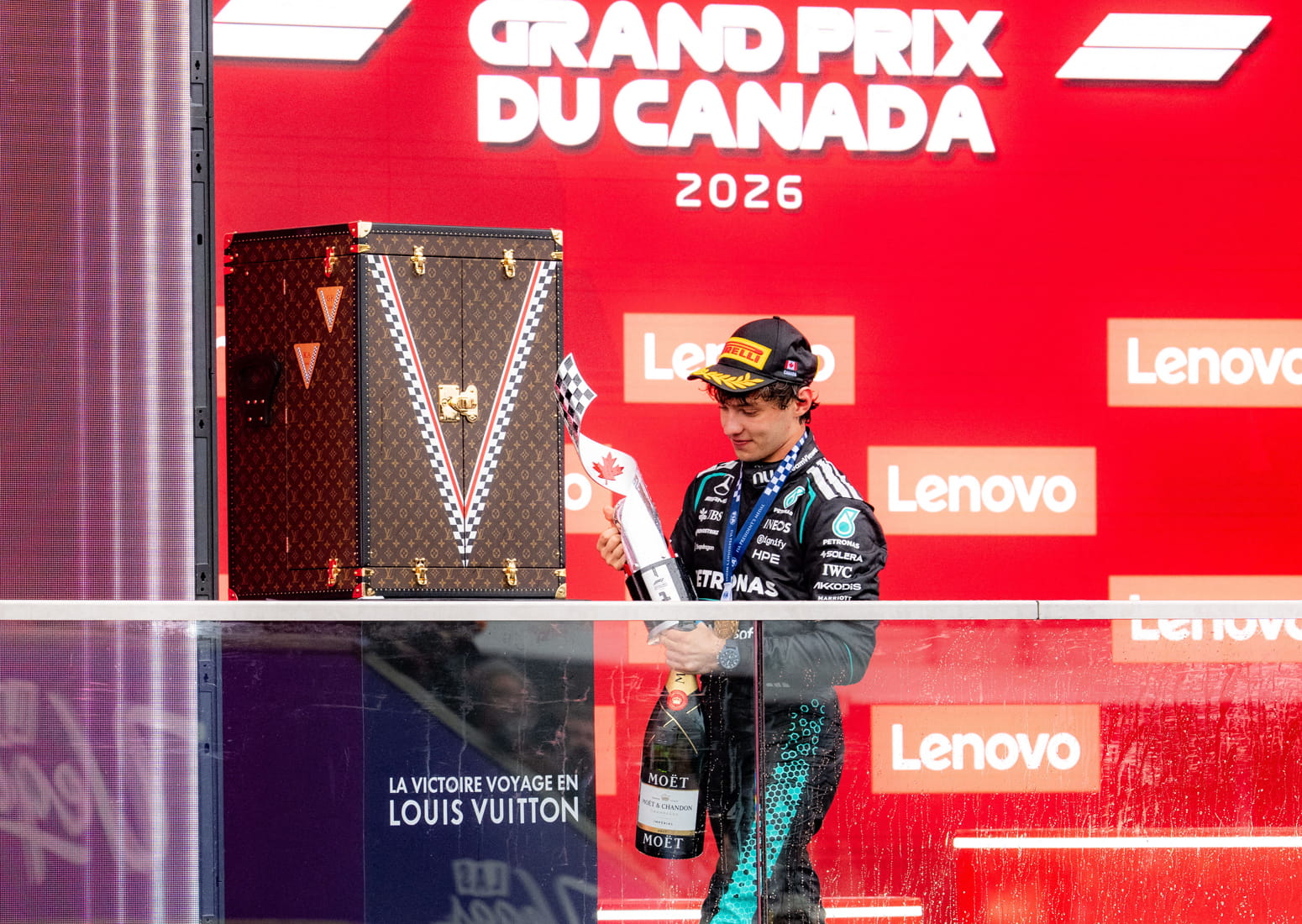 Louis Vuitton x Formula 1 Canada Grand Prix Podium Winner Kimi Antonelli